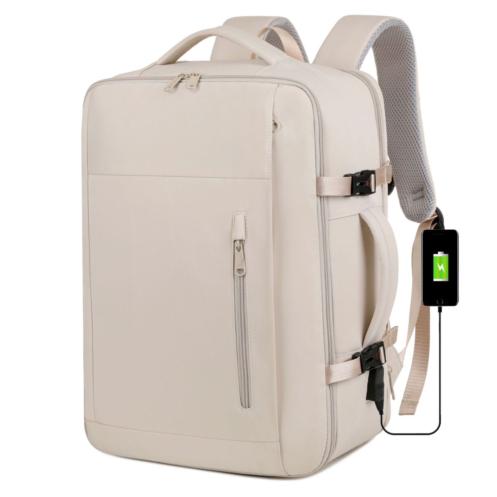 Capacious backpack