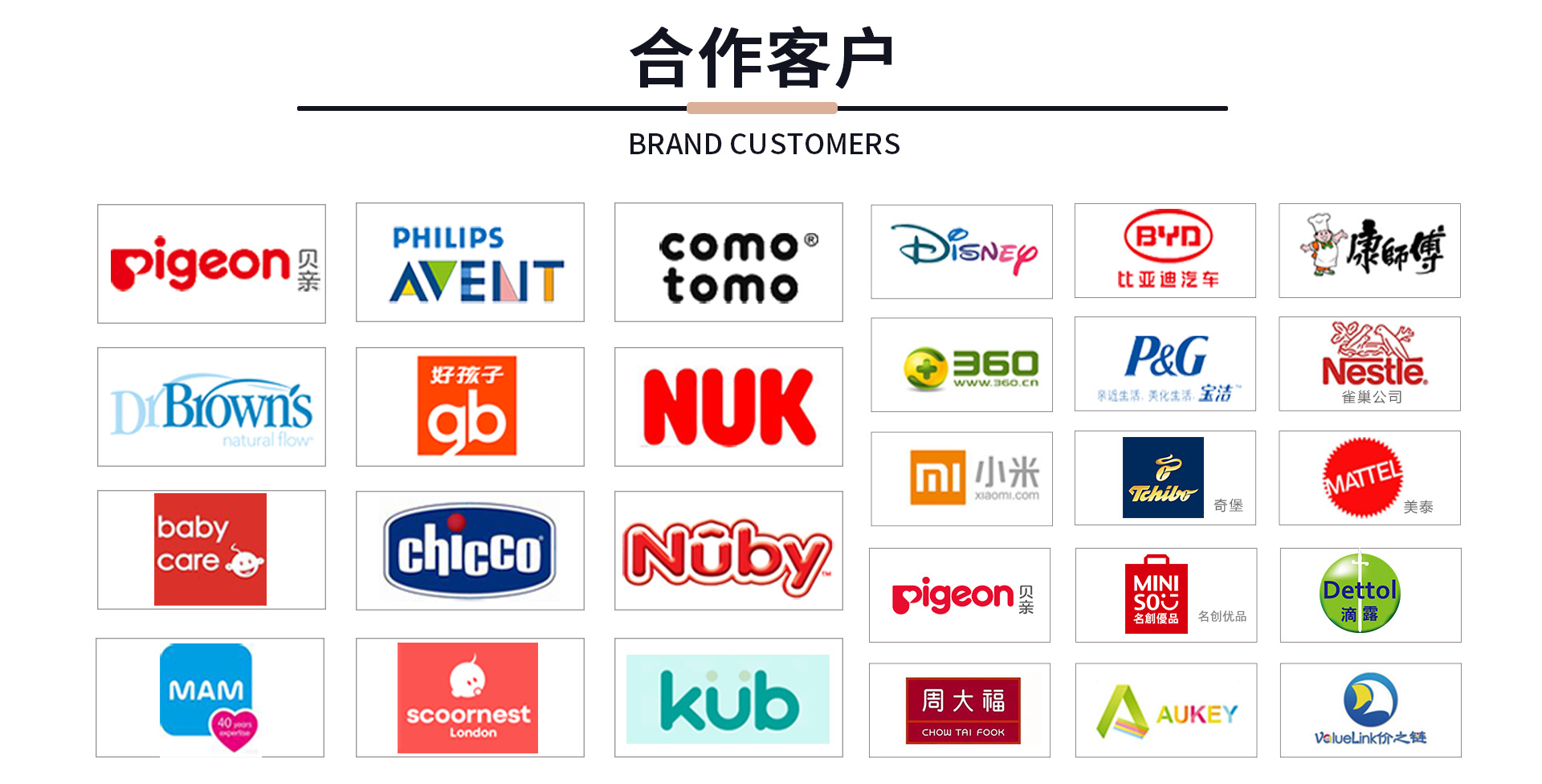 详情页 合作客户