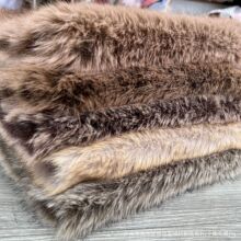 高仿三色狐狸毛  高档毛领 鞋材马甲 秋冬服装面料