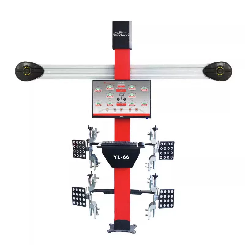 3D автомобильный четырехколесный локатор с четырьмя колонками