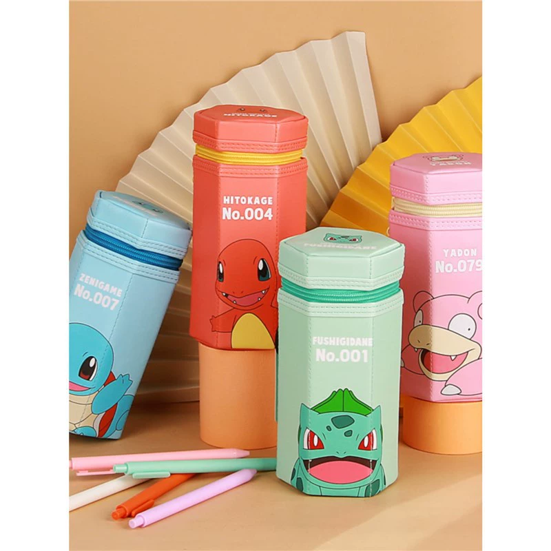 Креативный ящик для хранения ручек с высоким внешним видом и большой вместимостью, студенческий настольный офисный ящик для ручек, домашний шестиугольный простой с крышкой