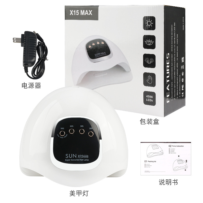 Lámpara de fototerapia de uñas de luz roja, máquina de fototerapia de alta potencia, tienda de uñas, lámpara de secado rápido, lámpara de uñas uv, inducción