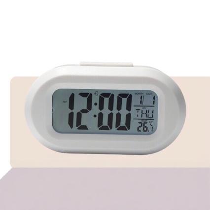 Student alarm clock new electronic clock smart desktop multi-function clock with luminous temperature calendar kitchen timer