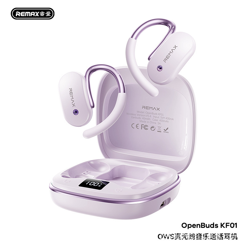 Ruiliang の新しい OWS 完全ワイヤレス音楽通話ヘッドフォン小型軽量睡眠音楽ヘッドフォン KF01 在庫あり|undefined