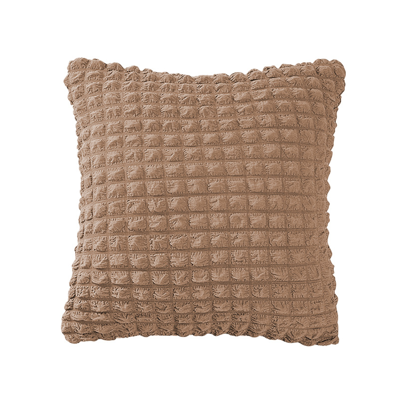 Transfronterizo seersucker funda de almohada moderna sala de estar minimalista sofá almohada personalizada sofá contraportada todo incluido al por mayor