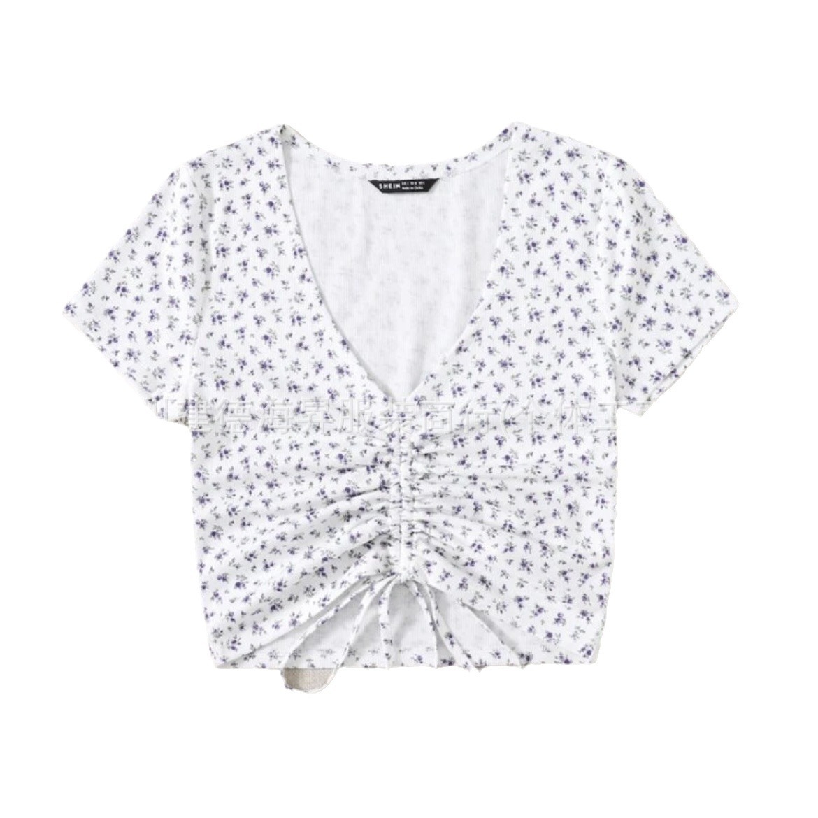 Nuevo comercio exterior SHEIN camisas de mujer, moda, ropa de mujer sexy, fábrica de verano a bajo precio, artículos diversos