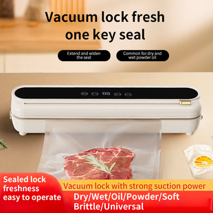 Vacuum Sealing Machine, Small Household Vacuum Sealing Machine, Dry and Wet Food Packaging Machine, Plastic Sealing Machine, Commercial Fresh-Keeping Machine