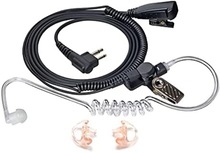 监控1线耳机带耳塞和中号硅胶耳模适用CP200 PR400 2针对讲机耳机