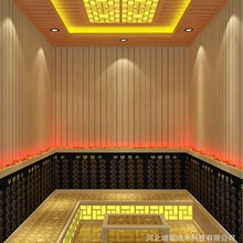 家用商用小型汗蒸房安装红雪松铁杉木锗石玉石汗蒸房承建安装设计