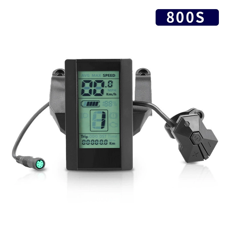 Bafang 800S LCD прибор подходит для модифицированных электровелосипедов с литиевым аккумулятором и мотором Bafang, аксессуары для электропомощи BBS HD.