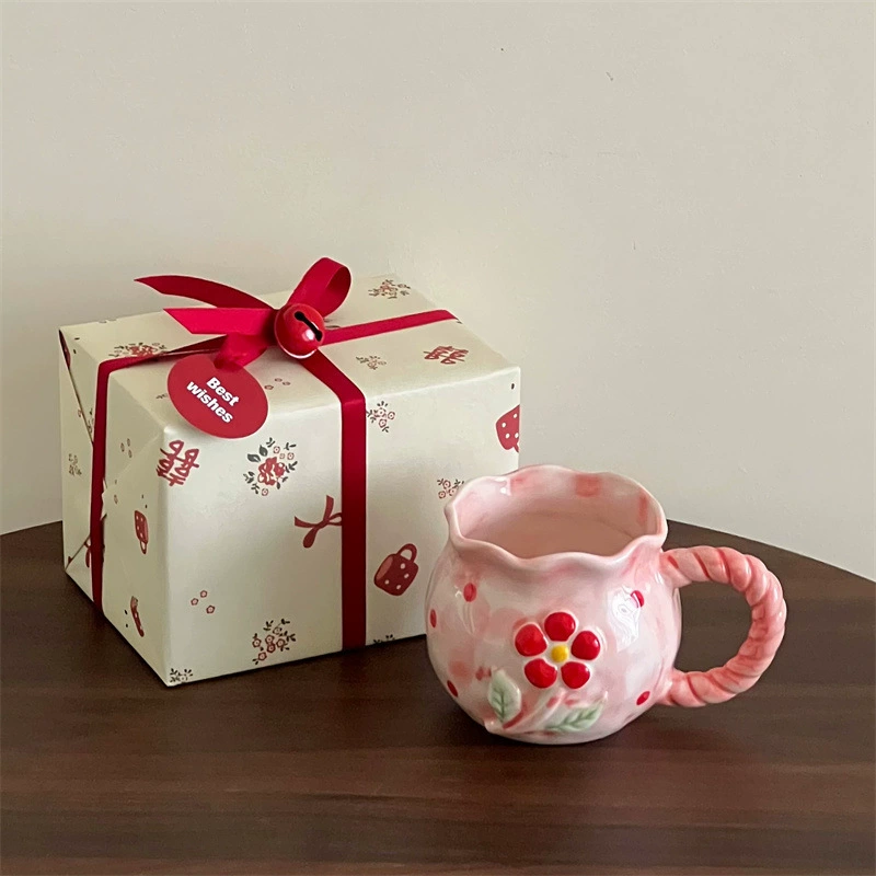 Blog Handiculum — нерегулярная свето-яркая Cherry Art Niche Mark Cup Ceramic Cup Cool
