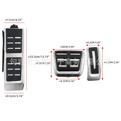 Audi A6Q6Q8 25-28 Models | Dekorativ pedal başlıqları