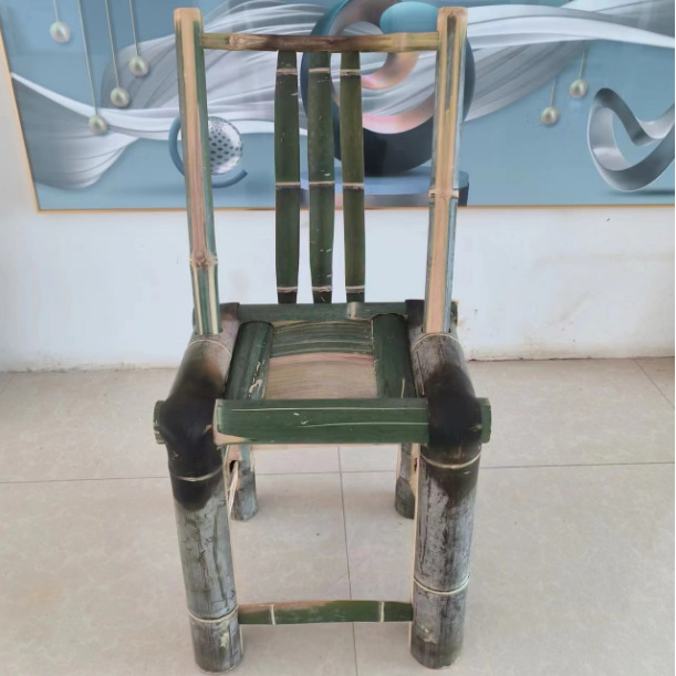 양뿔 대나무 의자 앉은키 45cm