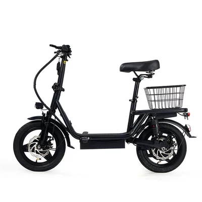 commuting, Qatlanan elektrik skuterlər - bare-bones-cargo-bike