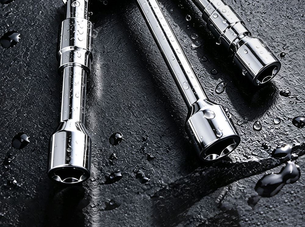 Car tire wrench, labor-saving disassembly tool, extended tire changing cross socket set, car repair disassembly tool