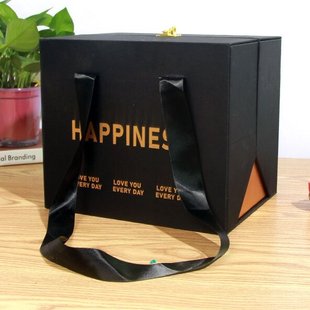 Spring Festival Gift Giving Enterprise Customized 2024 Contrasting Color High-End Packaging Box Creative Surprise New Year Snack Empty Box