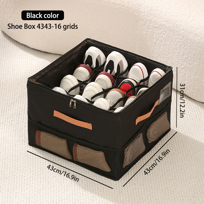 확대 신발 상자 [43*43*31] 검정색