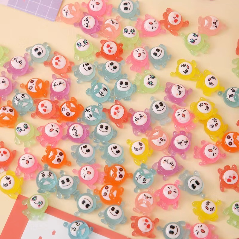 夜光の子供の樹脂の部品は親子のdiyの子供のミニのアイデアを卸売りします。|undefined