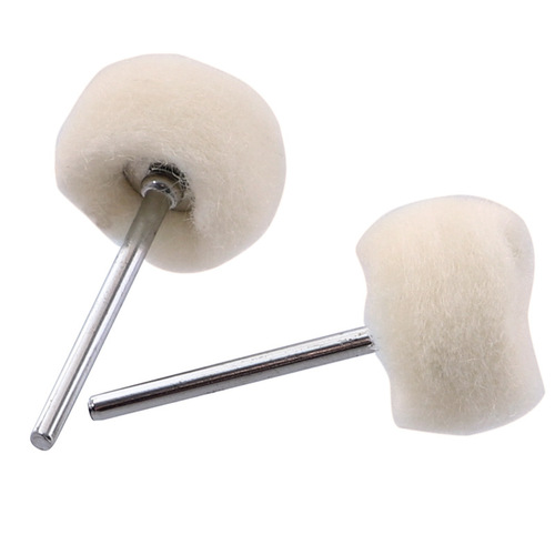 High-quality wool grinding head with rod cashmere ball polishing wheel Jade amber jewelry metal mirror polishing electric grinding