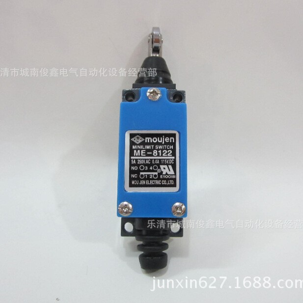 厂家批发 行程开关ME-8122 直压柱塞竖装滚轮式限位开关 一开一闭