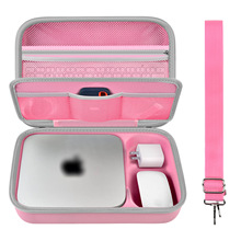 电脑收纳包可兼容苹果2023 Mac Mini M2/Mac Mini M1前版本-粉色