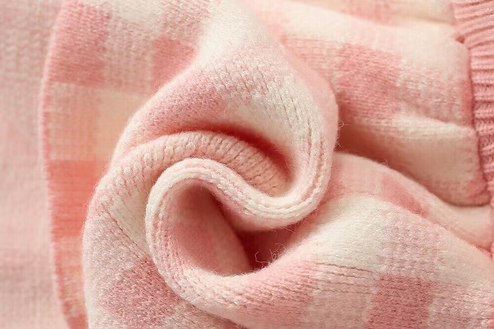 Ragazze Di Lana D 2023 Inverno Nuova Bambina Alla Moda Falso in Due Pezzi Del Fumetto Ricamato a Maniche Lunghe per Bambini_voghion.com