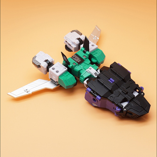 Pangu Makes a Friend Transformation Toy KD-01 Six-faced Beast Ninja Staff King Kong Small Scale Robot Model