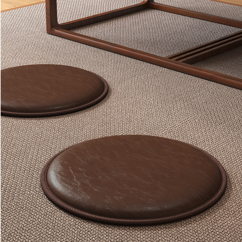 asiento impermeable de estilo japonés de futón de arroz balcón ventana flotante almohadilla de meditación en el suelo almohadilla especial de asiento muelle image 6