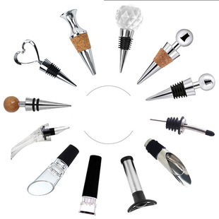 Wine stopper vacuum pumping stopper Champagne preservation sealing stopper wine stopper household wine cone stopper