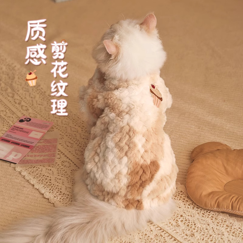 Ropa de invierno para gatos, muñecas de pelo para gatos, gatos, mascotas, gatos, invierno, ropa cálida para gatos, invierno