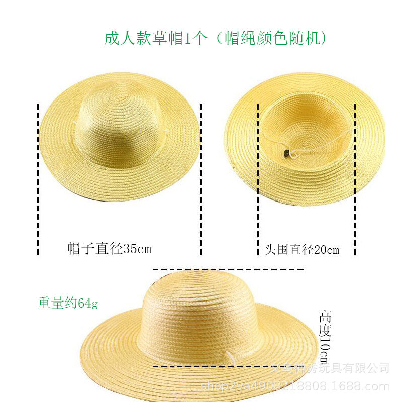 Pintura sombrero de paja sombrero tejido línea proyecto paja sombrero graffiti color pintado a mano adulto hecho a mano DIY creativo material decorativo