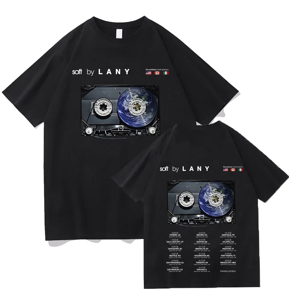 Lany The World Tour Şimali Amerika Hip-Hop Fутболка