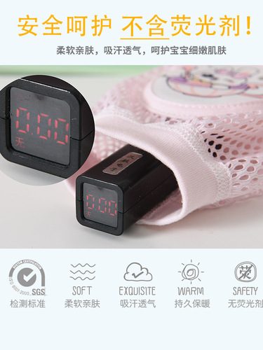 Baby knee pads summer mesh thin breathable baby sports knee pads crawling socks cartoon anti-slip knee pad magic tool
