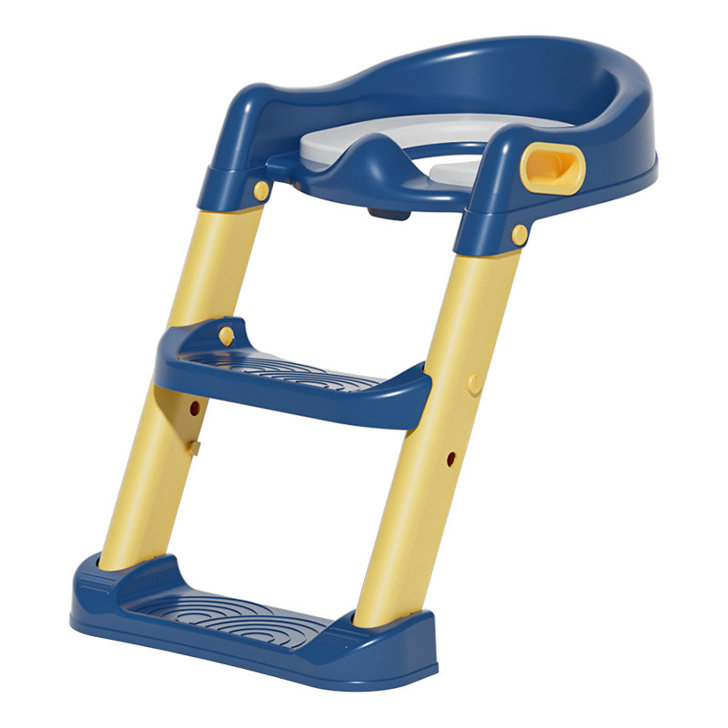 Inodoro para niños Tipo de escalera Inodoro especial para niños, niños, niñas, bebés, almohadillas auxiliares, escalones, taburetes, anillo de inodoro