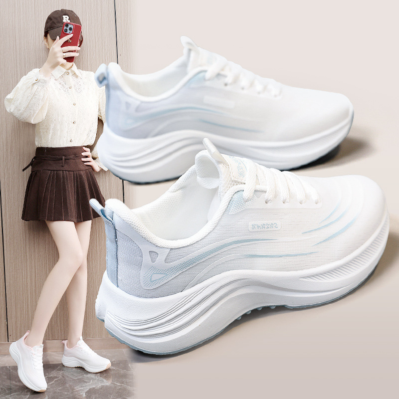 K2552 Sports Shoes for Women 2026 Spring and Summer New Style Mesh Breathable Mesh Shoes Soft Sole Running Shoes Lightweight Walking and Traveling K2552 Sports Shoes for Women 2026 Spring and Summer New Style Mesh Breathable Mesh Shoes Soft Sole Running Shoes Lightweight Walking and Traveling