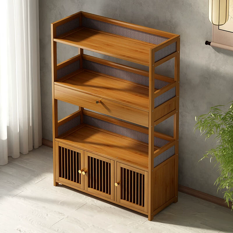 Multilayer storage system, tea set, stand