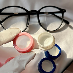 Candy two-color contact lens box, portable leak-proof contact lens box, care glasses double companion box manufacturer wholesale