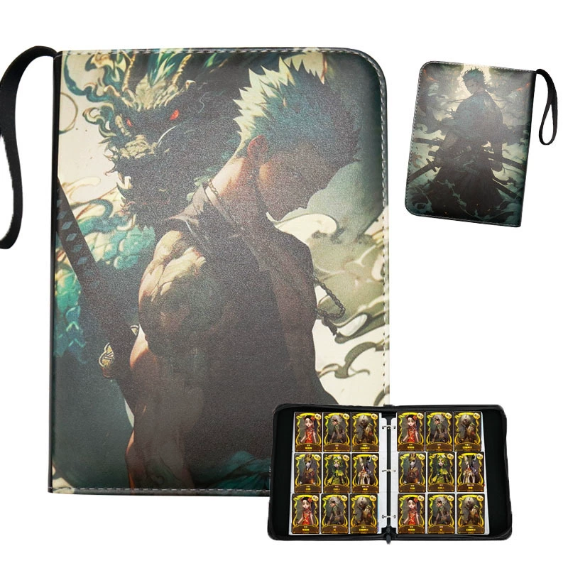 Card book, cartoon cards album, storage system with zipper