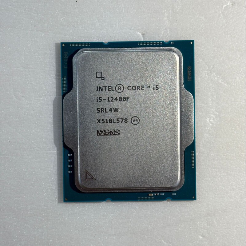Core I5-12400F 12Th Generation 1700 Brand New Chip Cpu Processor