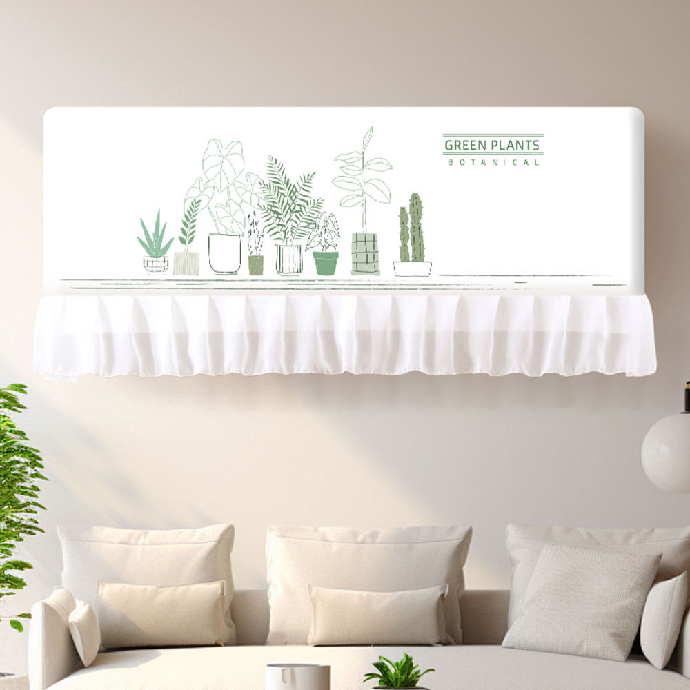 Aire acondicionado cubierta a prueba de polvo colgante hermoso Heigree protección general todo incluido cubierta a prueba de polvo colgante de máquina interior moderna