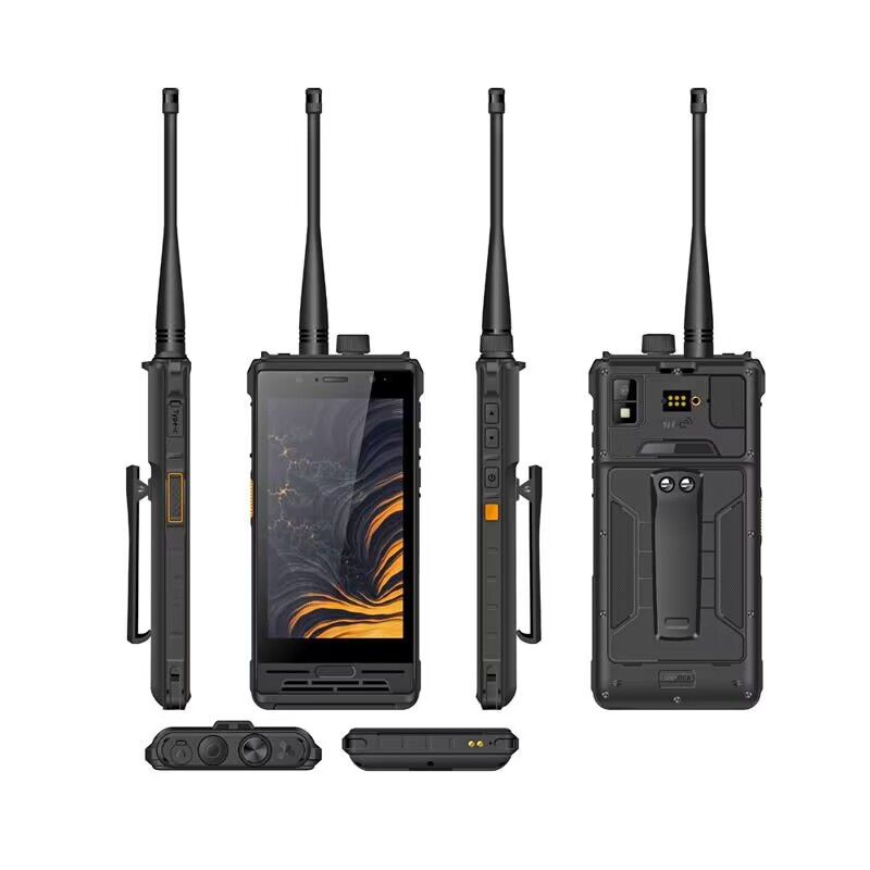 乾泰数字设计研发生产 5寸安卓5G+防爆终端 北斗精准定位对讲手机