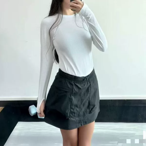 Nanyou High-End Women's Clothing Lulu26 Spring and Summer New Outdoor Hiking Workwear Short Skirt Quick-Drying Slimming Versatile Sports Skirt