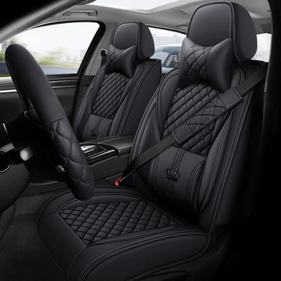 leather seat cover, universal seat cover, Modelə uyğun (Original) oturacaq örtükləri