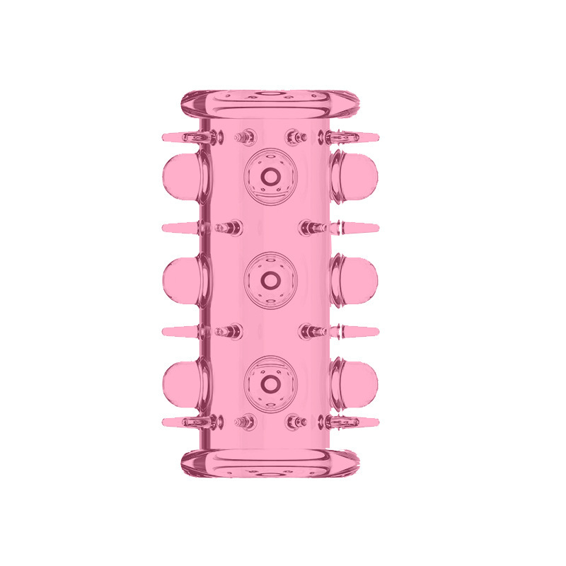 Fancy Lock Ring Series TPE Cock Ring, Slip-on Desensitizing Ring, Blue Mini Style — detail image 8