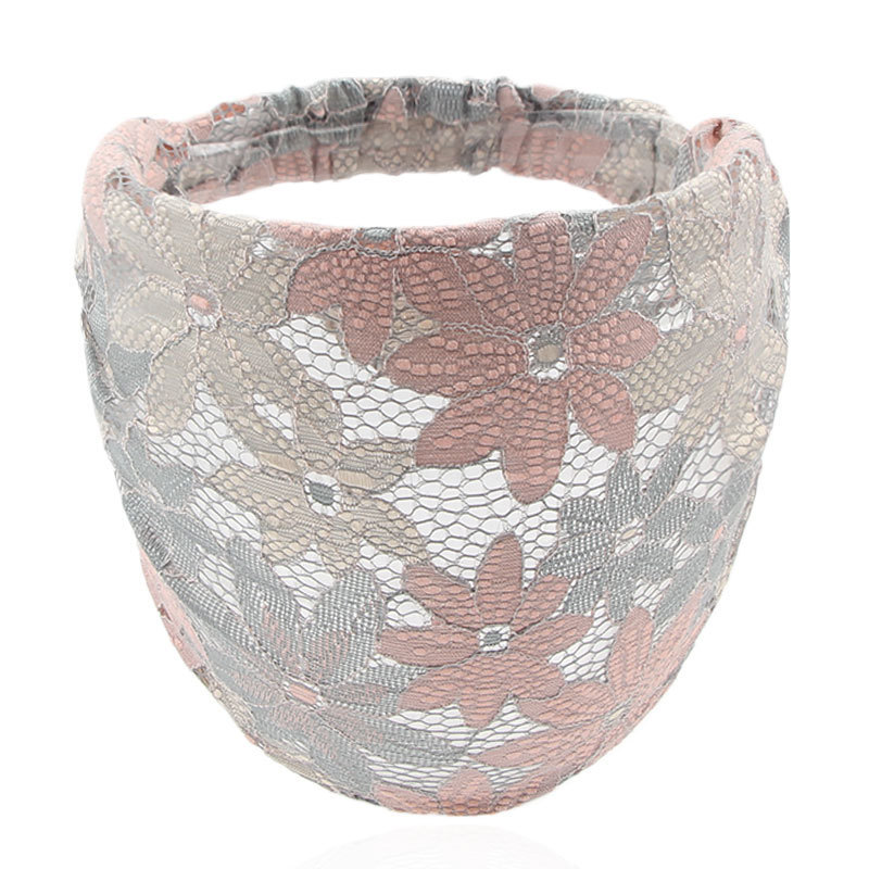 Retro, Simple Style Style Women's Retro Simple Style Color Block Cloth Lace Sequins Hair Band