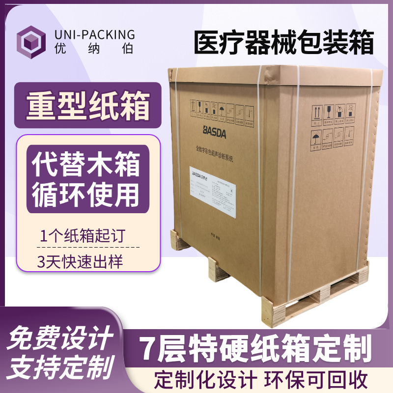 Heavy-Duty Packaging Box Large Us Card Aaa Corrugated Carton Extra Large Logistics Turnover Box Equipment Packaging Box Waterproof