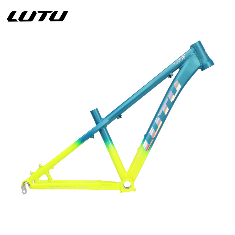 LUTU 26 / 27.5 pulgadas duro de cola 4X bolsa de vuelo fuera de carretera AM bicicleta de montaña marco de pendiente