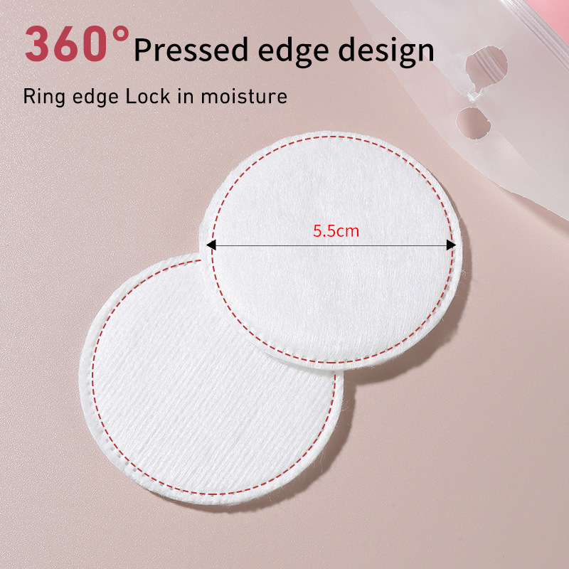 LMLTOP 80pcs Cotton Round Pads Makeup Cotton Pads SY443