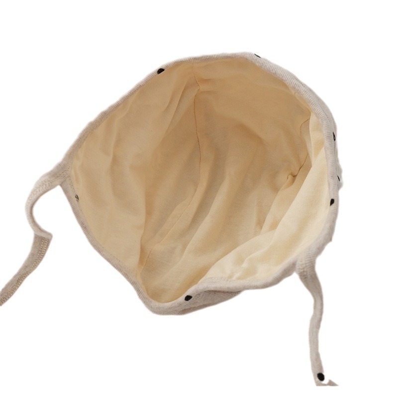 Bonito punto de onda orejas gorras para bebés primavera y otoño a prueba de viento calentamiento gorras para bebés súper bonitas gorras para recién nacidos