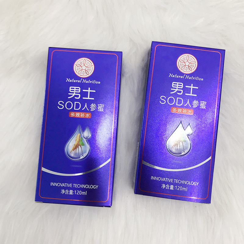 SOD Honey Men Ginseng Body Lotion for Whole-Body Hydration, Moisturizing Cream, Anti-Dry Skin Care